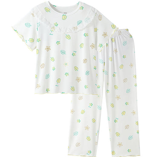 女童家居服套装夏季新款安奈儿童装JG621785 商品图5