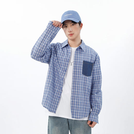 基础长袖衬衫-纪念日百货门店同款169650308 商品图1