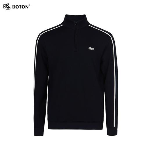 波顿男士秋冬立领通勤时尚百搭长袖针织MT067325 商品图4