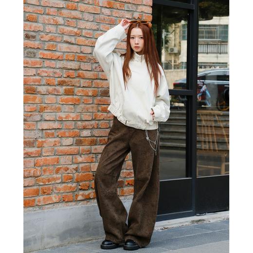 复古印花弯刀牛仔长裤-纪念日百货门店同款169493496 商品图3