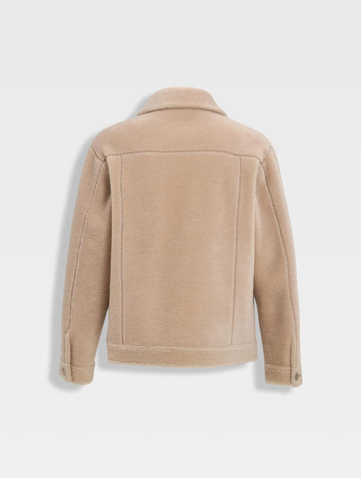 callisto卡其色绵羊毛皮克服 商品图1