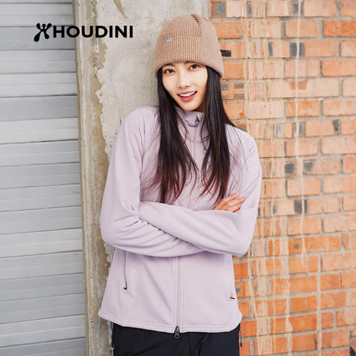 HOUDINI胡丁尼 Aero Jacket 航天户外女立领抓绒衣夹克外套 830040 商品图2