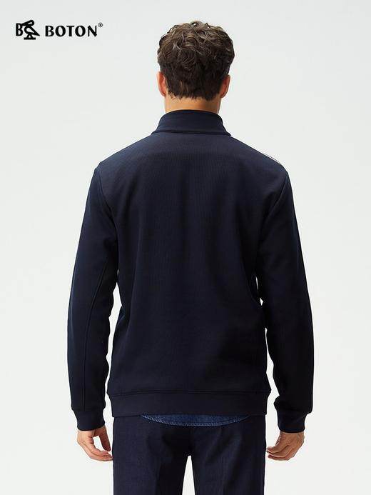 波顿男士秋冬立领通勤时尚百搭长袖针织MT067325 商品图3