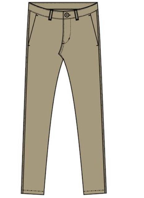 佐丹奴男装26年新款修身窄脚九分裤01126001 商品图3