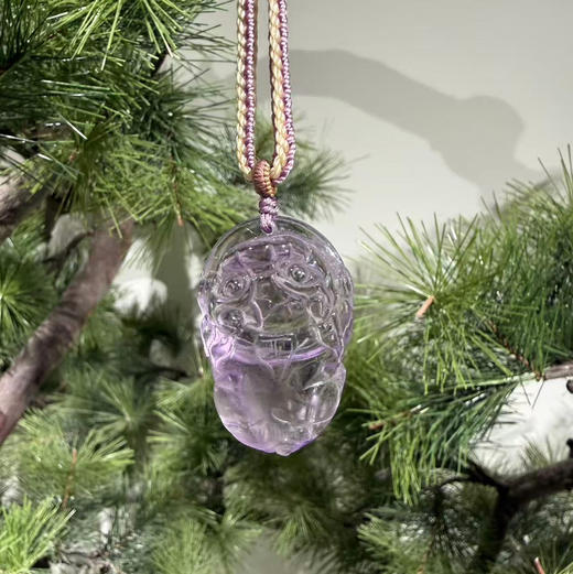 紫水晶貔貅透体吊坠【貔貅雅玩】 商品图0