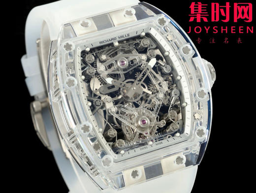 RM清透的极致 里查德米尔 理查德米勒RM56-02 蓝宝石水晶 真陀飞轮 RM056-02透明水晶腕表 商品图1