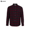 【抗菌防臭】波顿男士春秋冬季翻领中厚磨毛格子长袖衬衫修身简约百搭衬衣MS123325 商品缩略图5