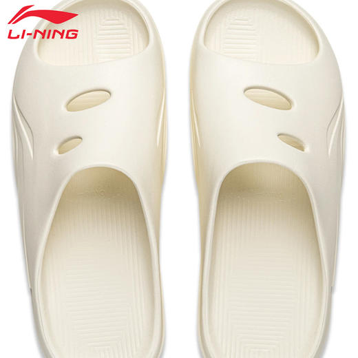 李宁羽毛球场边拖鞋男女同款春夏防滑运动凉拖AYCV001 商品图3
