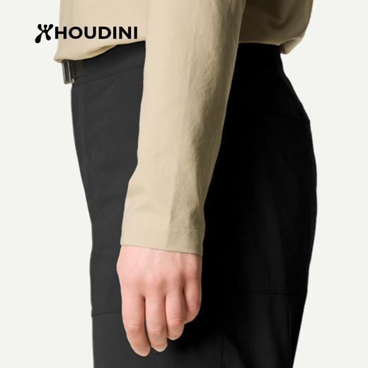 HOUDINI胡丁尼Liquid Chore液动户外女26夏季新轻量徒步跑步短裤 860064 商品图3