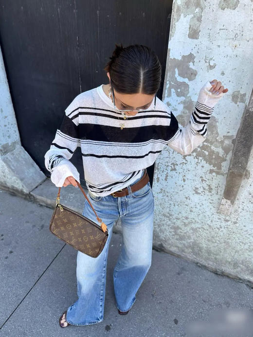 lv 大号 麻将 老花 腋下包 商品图2