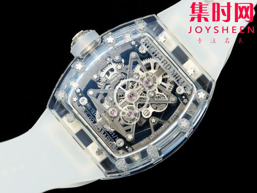 RM清透的极致 里查德米尔 理查德米勒RM56-02 蓝宝石水晶 真陀飞轮 RM056-02透明水晶腕表 商品图8