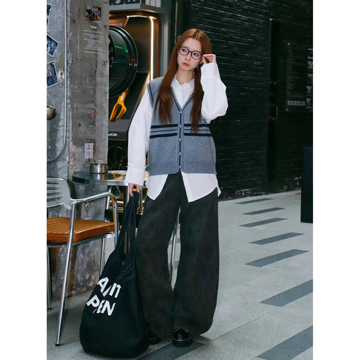 复古印花弯刀牛仔长裤-纪念日百货门店同款169493496 商品图1