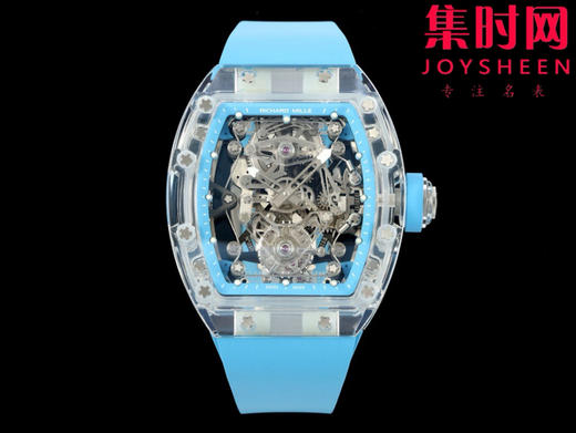 RM清透的极致 里查德米尔 理查德米勒RM56-02 蓝宝石水晶 真陀飞轮 RM056-02透明水晶腕表 商品图0