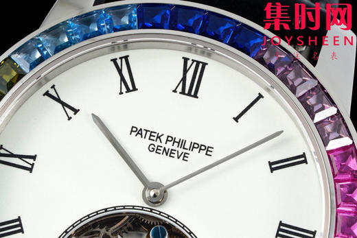 RMS百达翡丽古典陀飞轮系列 彩虹圈 真陀飞轮 男士腕表 表径42mm 搭载高端定制手动陀飞轮机械机芯 商品图3