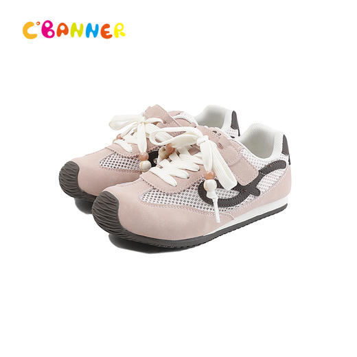 千百度2026春季童鞋轻质耐磨组合鞋面耐穿耐踢德训鞋A26161021 商品图4