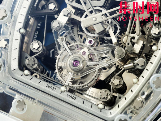 RM清透的极致 里查德米尔 理查德米勒RM56-02 蓝宝石水晶 真陀飞轮 RM056-02透明水晶腕表 商品图4