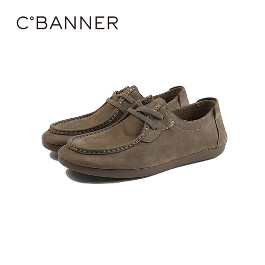 千百度2026夏季男鞋圆头设计包容性强懒人休闲A26120065 商品图5