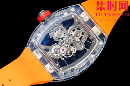 RM清透的极致 里查德米尔 理查德米勒RM56-02 蓝宝石水晶 真陀飞轮 RM056-02透明水晶腕表 商品图8