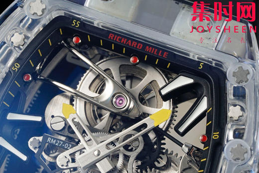 RM清透的极致 里查德米尔 理查德米勒RM56-02 蓝宝石水晶 真陀飞轮 RM056-02透明水晶腕表 商品图3