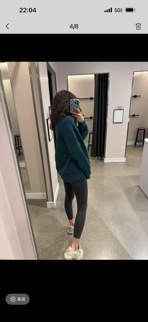 🉐 699美国直邮！Lululemon长卫衣
绿色：XS/S  130斤内
黑色： XS/S 130 斤内 商品图8