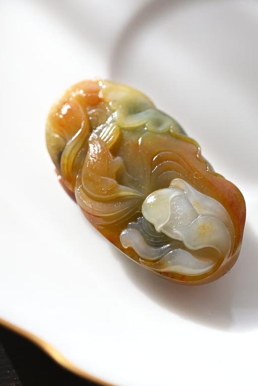 春日·喜事连连三色籽料吊坠【 嘉石2631】 商品图3