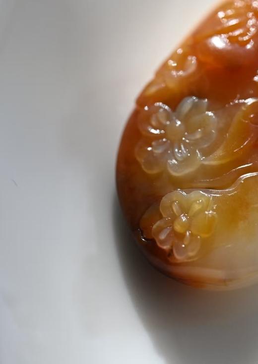 春日·喜上眉梢红皮独籽吊坠【 嘉石2630】 商品图4