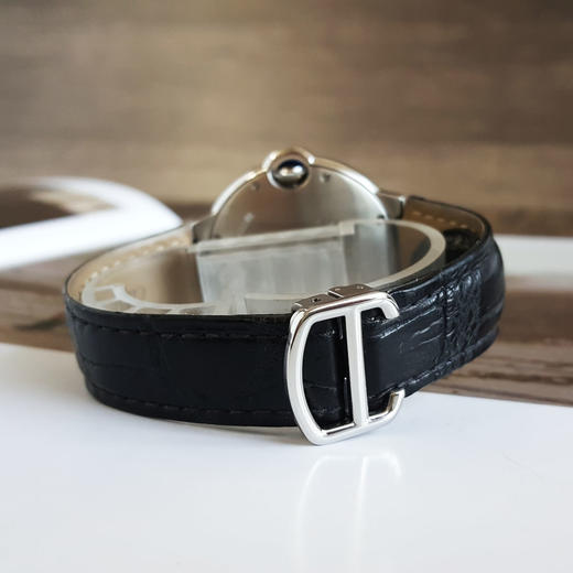 【95新】CARTIER 卡地亚W6920046自动机械机芯36MM（中性款）蓝气球系列后镶钻石表圈140126NJ29 商品图5