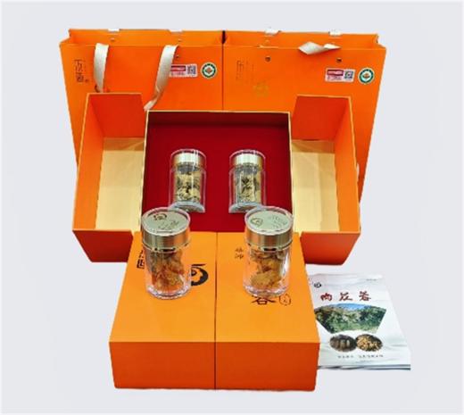 山东乐道 碱滩肉苁蓉 五年+秋冬干片 肉苁蓉 尊享礼盒 35克*2瓶 商品图3