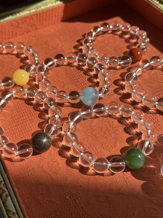 五行N量水晶专场，赤马红羊年专属定制，毕业及全净体白水晶自带强大净华力！守护姐妹们的清净N量！L年动荡裹挟着未知变数、唯有身心澄澈、ci场稳固，方能在起伏中守得本心、掌握节奏 商品图3