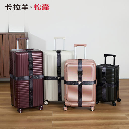 【捆箱带】可调节长度行李箱捆绑带适配全尺寸行李箱CN0653 商品图0