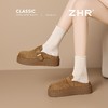 ZHR【厚底增高4cm】勃肯拖鞋2026春季新款复古软底小个子一脚蹬 商品缩略图8