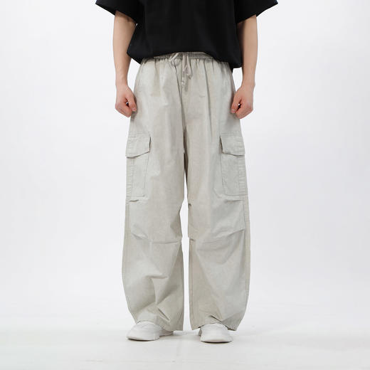 休闲百搭工装洗水布制长裤-纪念日百货门店同款169449153 商品图1