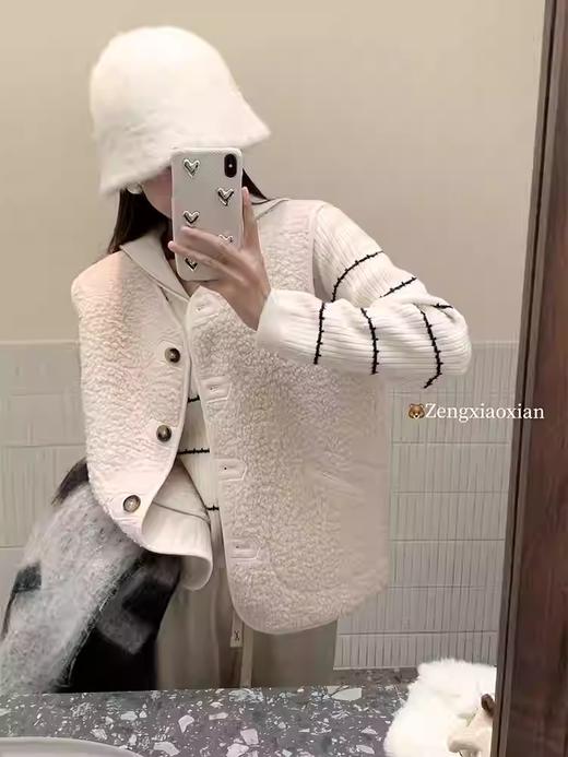 <曾小咸推荐>2.8现货秒杀 ！微信超特价！5色韩系阔腿休闲裤 日常139 立减69.01 秒杀69.99！！马甲外套秒杀99.99！！拉链条纹针织衫 秒杀89.99！！ 商品图14