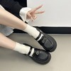 【YW】无忧购英伦风厚底乐福鞋女2026春季新款复古增高小皮鞋H9275（3.1截单后3-7天发货) 商品缩略图7