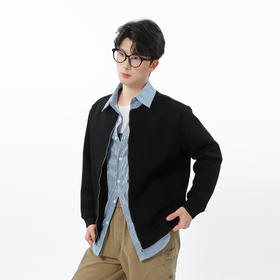 条纹拼接假两件外套-纪念日百货门店同款169251260