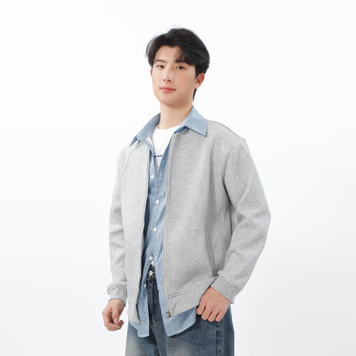 条纹拼接假两件外套-纪念日百货门店同款169251260 商品图1