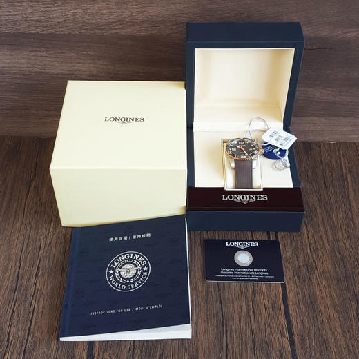 【95新】LONGINES 浪琴L3.781.3.78.9自动机械机芯日期显示41MM（男款）康卡斯系列精钢/玫瑰金PVD涂层270126TJ31 商品图1