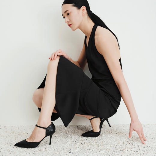 7or9黑标系列26年新款高跟鞋松烟墨 商品图3