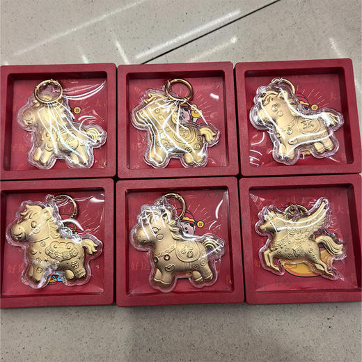 小马接好运挂件金箔挂件-纪念日百货门店同款169645103 商品图0
