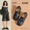 ZHR真皮山茶花英伦风小皮鞋2026春季新款通勤女鞋百搭单鞋乐福鞋 商品缩略图1