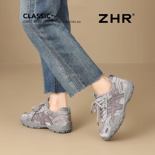 ZHR复古内增高老爹鞋2026春季新款小个子轻便百搭运动休闲鞋女鞋 商品图5