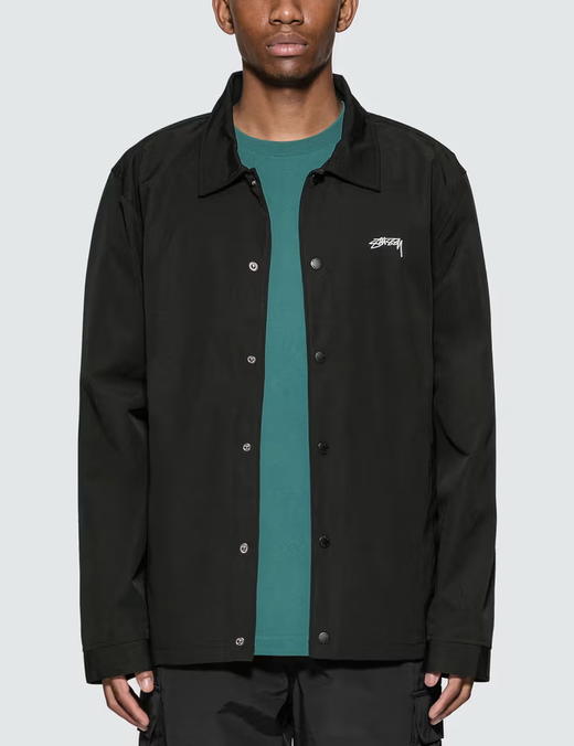 STU Coach Jacket Logo 纯色梭织教练夹克外套WT975 商品图3