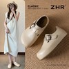 ZHR则则内增高勃肯鞋女2026春季新款英伦风圆头一脚蹬软底小皮鞋 商品缩略图0