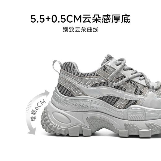 ZHR则则厚底老爹鞋女2026春季新款增高鞋巨好看运动鞋百搭休闲鞋 商品图4