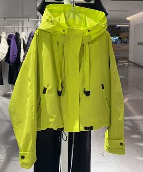 NC连帽大帽绳风衣棉外套5117（绿） 冬季 154012090321