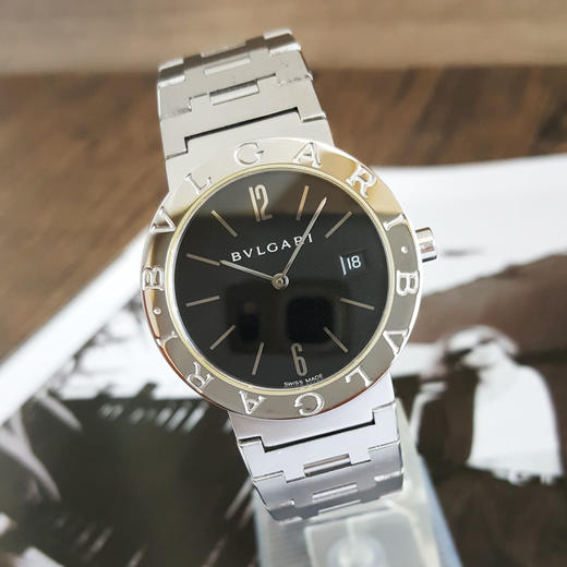 【95新】BVLGARI 宝格丽BB 33 SS石英机芯33MM（女款）日期显示BVLGARI∙BVLGARI系列精钢270126AK16 商品图3