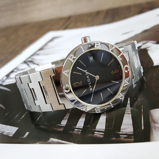 【95新】BVLGARI 宝格丽BB 33 SS石英机芯33MM（女款）日期显示BVLGARI∙BVLGARI系列精钢270126AK16 商品图4
