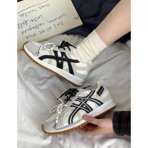 【YW】无忧购春季新款厚底增高百搭网面休闲运动鞋MIS-6904（3.7截单后3-7天发货) 商品图10