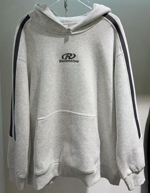 NC连帽加绒拼织带长袖卫衣51029（灰） 冬季 154011940321 商品图1