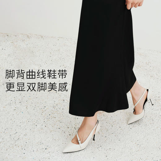 7or9黑标系列26年新款高跟鞋雾凇 商品图3